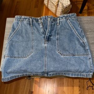 Jean skirt